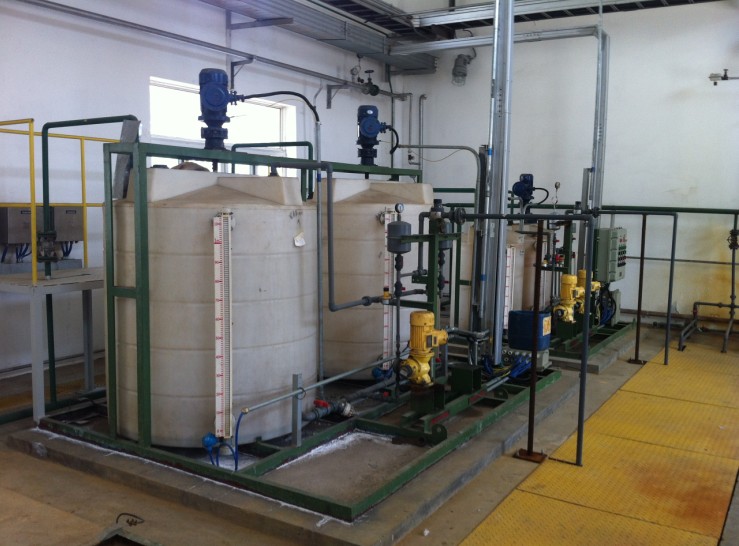 电镀基地的搅拌污水处理合作案例