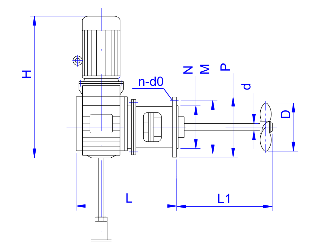   SI系列侧入式减速机设计图